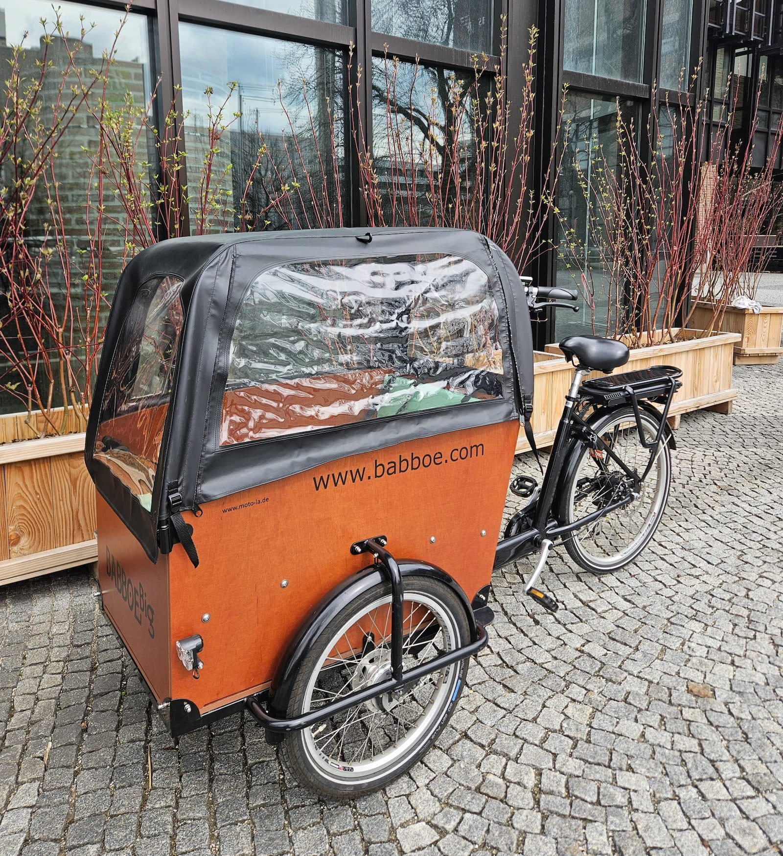 Gebrauchtes Babboe Big Lastenrad bei FamilyBike München